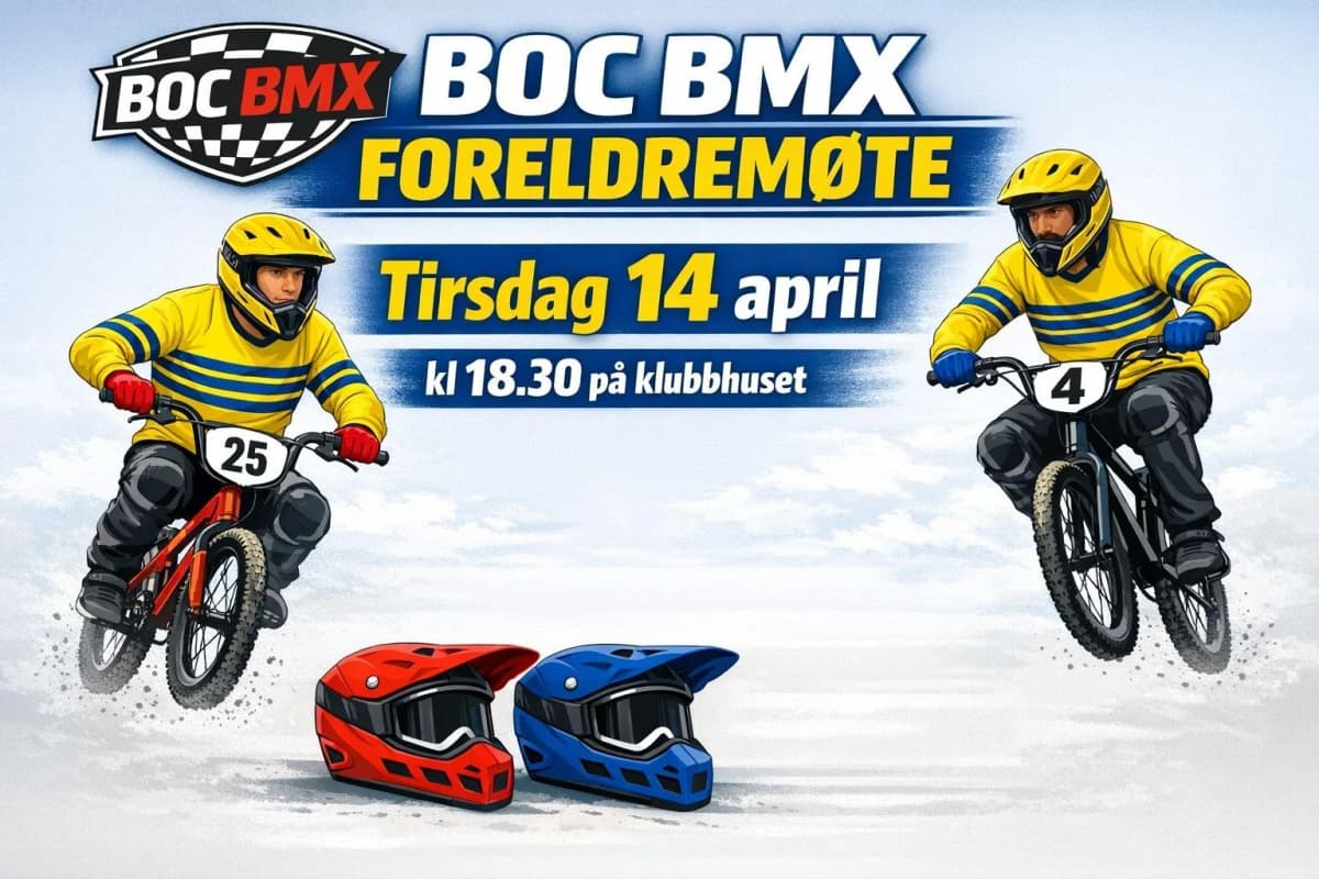 Bilde fra BMX, 14. april 2026.