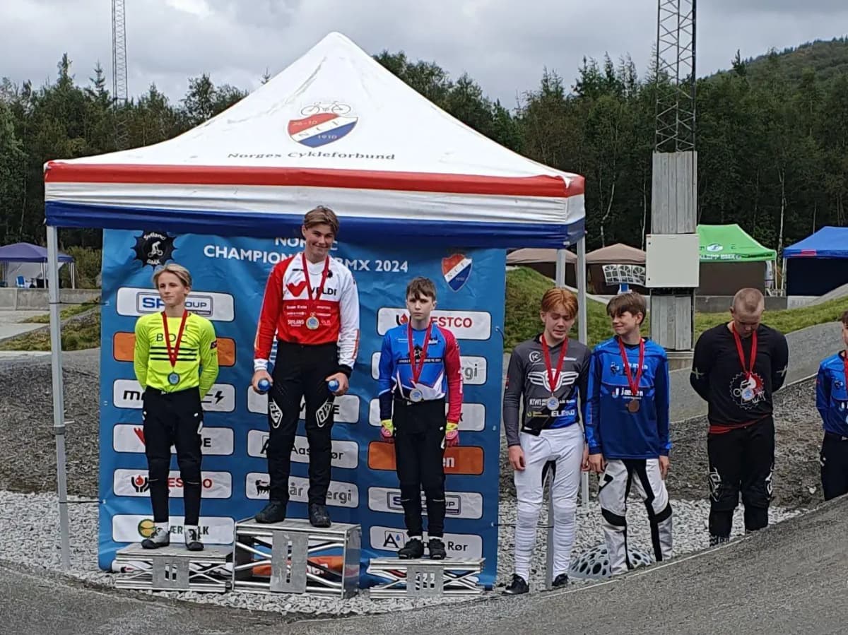 Bilde 6 av 8 fra BMX, 23. august 2024.