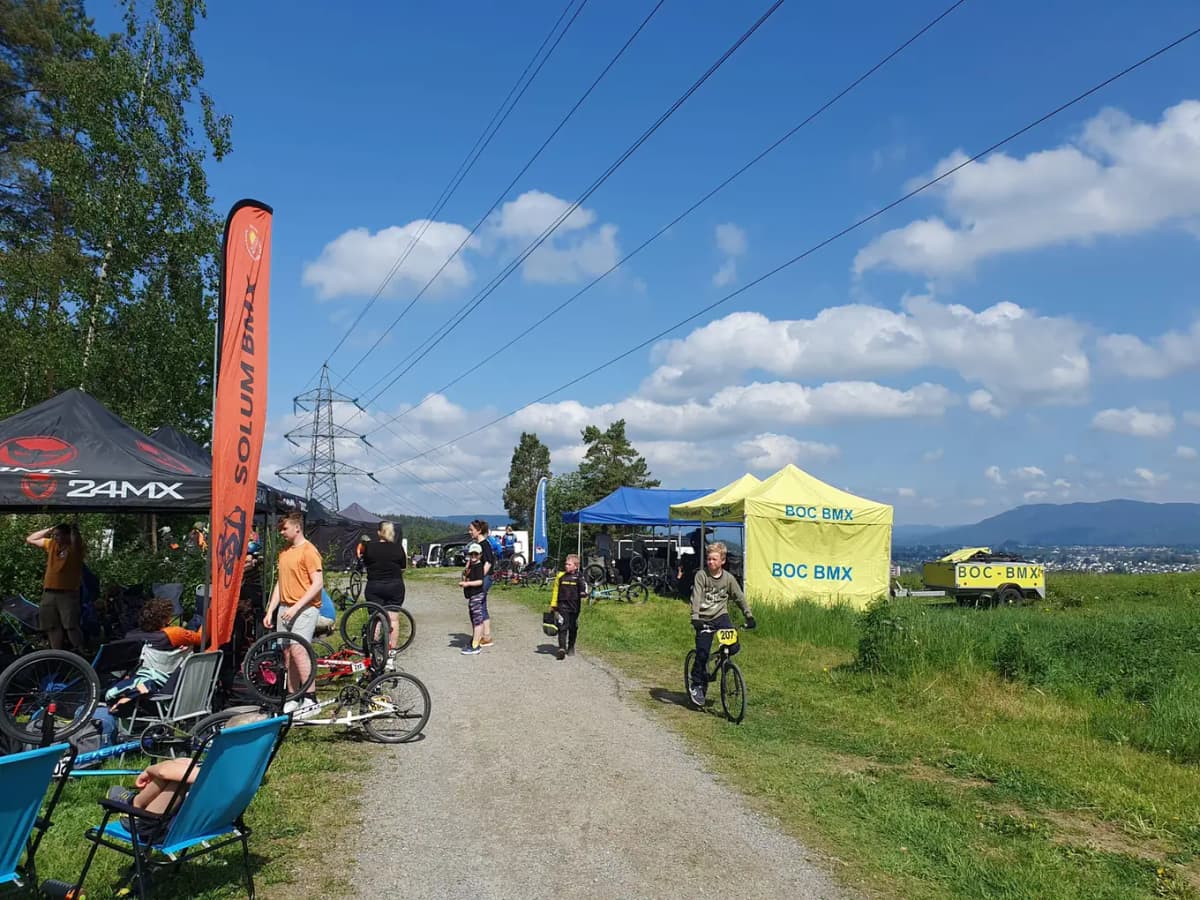 Bilde 37 av 49 fra BMX, 31. mai 2024.