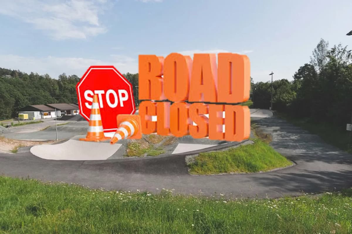 Bilde fra BMX, 14. april 2025.