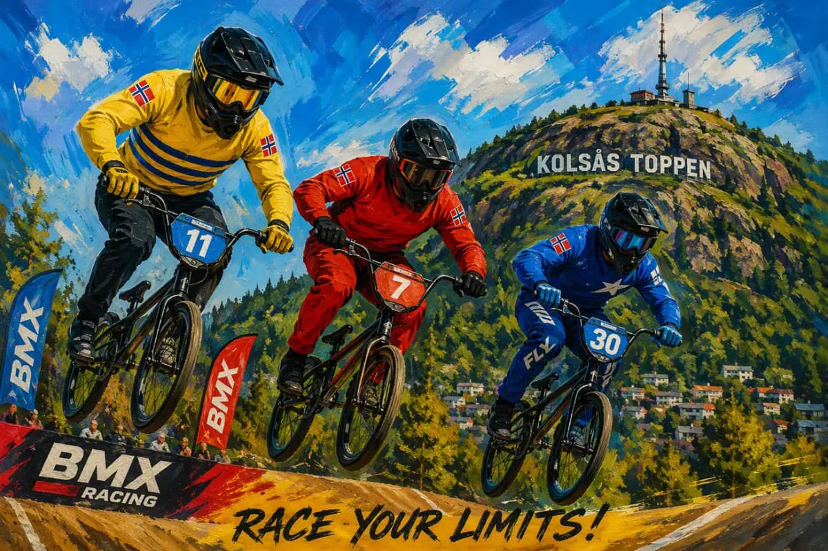Bilde fra BMX, 18. september 2026.