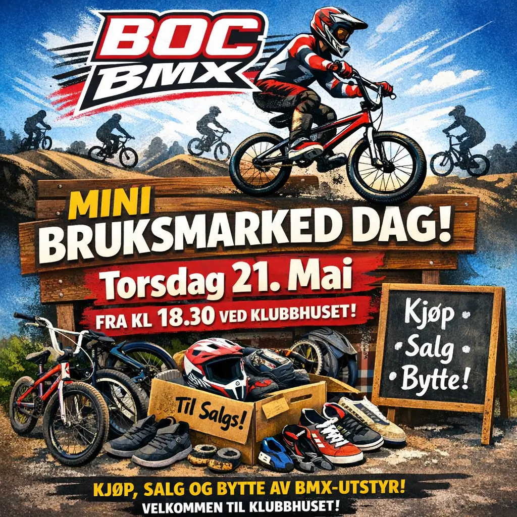 Bilde fra BMX, 20. mai 2026.