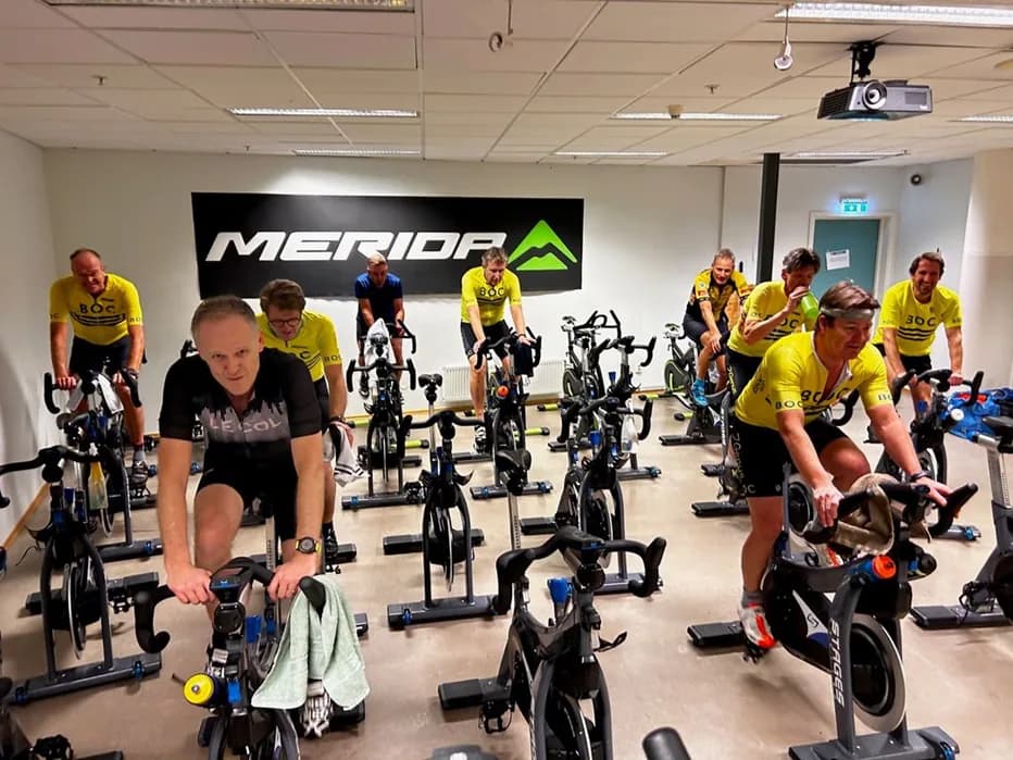 Bilde fra Spinning, 21. oktober 2025.