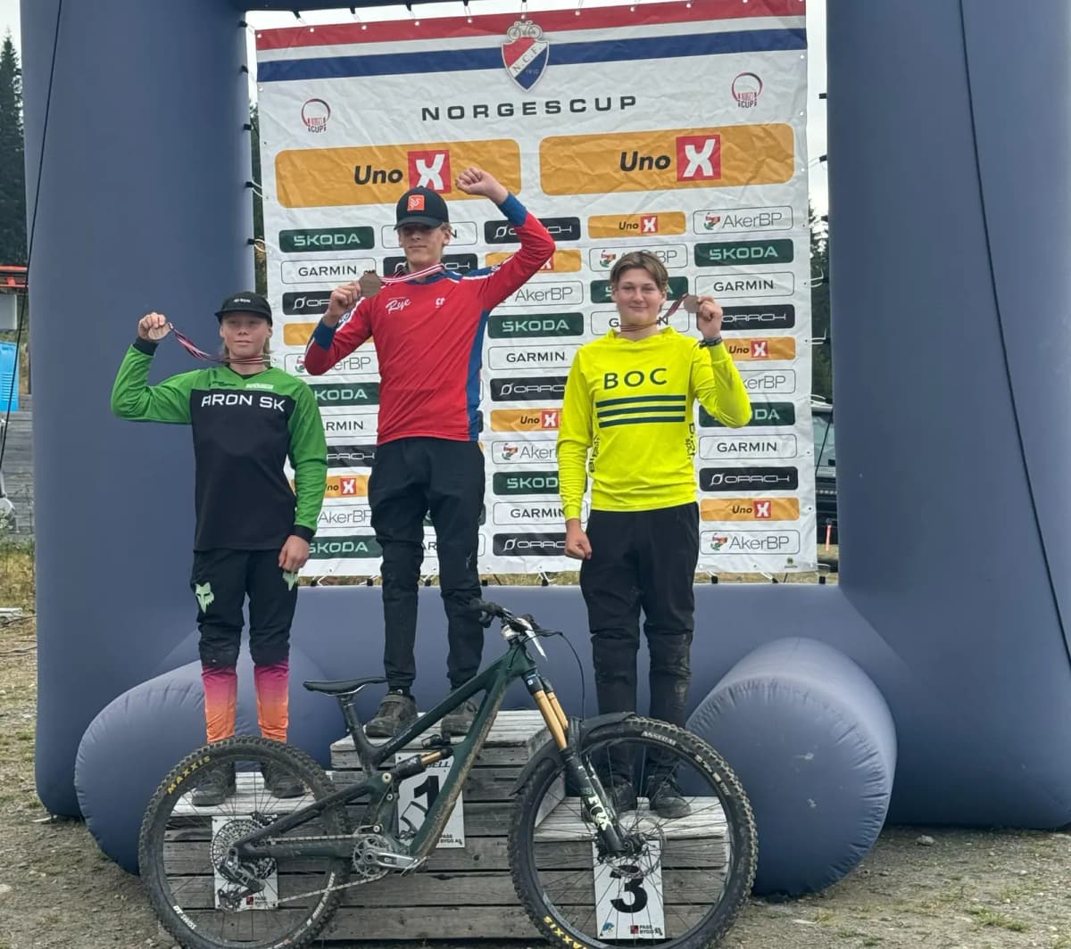Bilde fra Downhill – Enduro, 23. september 2024.