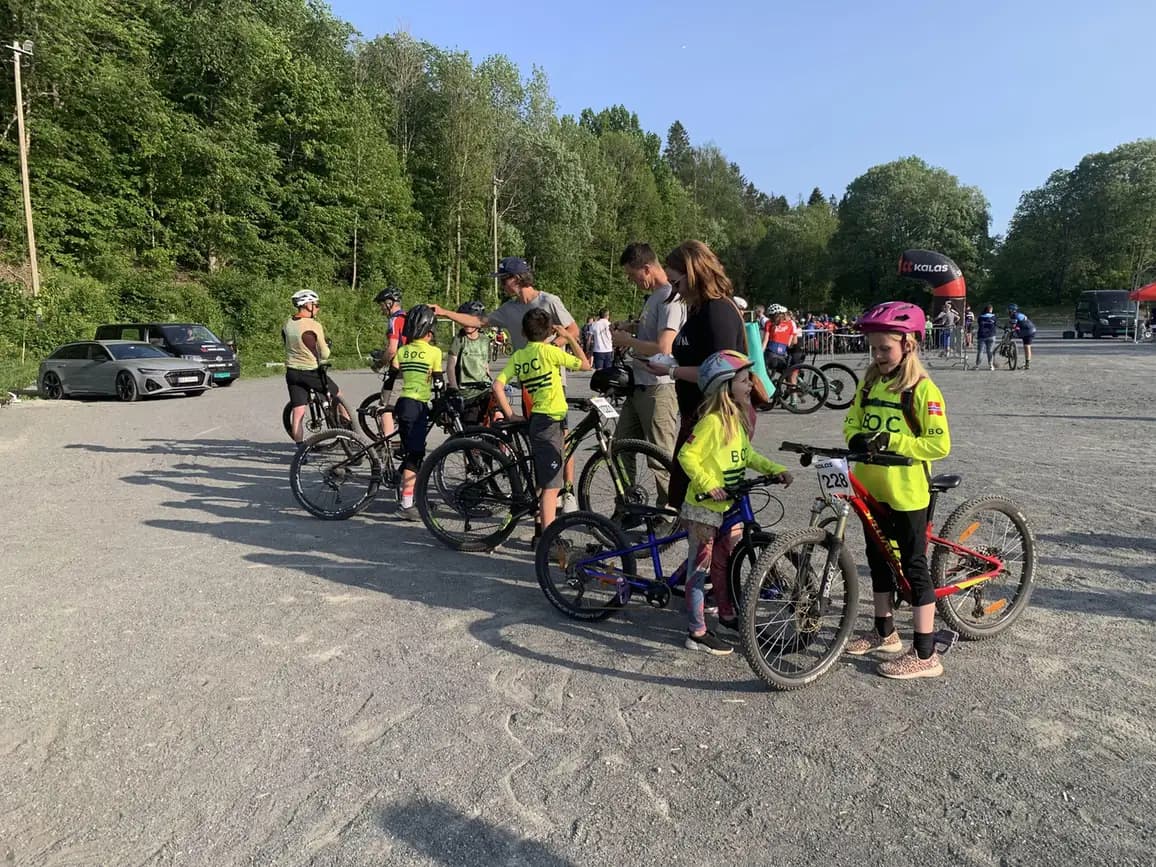 Bilde fra Bærum og Omegn Cykleklubb, 11. mai 2024.